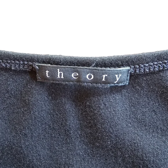 THEORY Loraine Virgin wool Angora Blend Sleeveless Plaid Skirt Dress - Picture 7 of 11